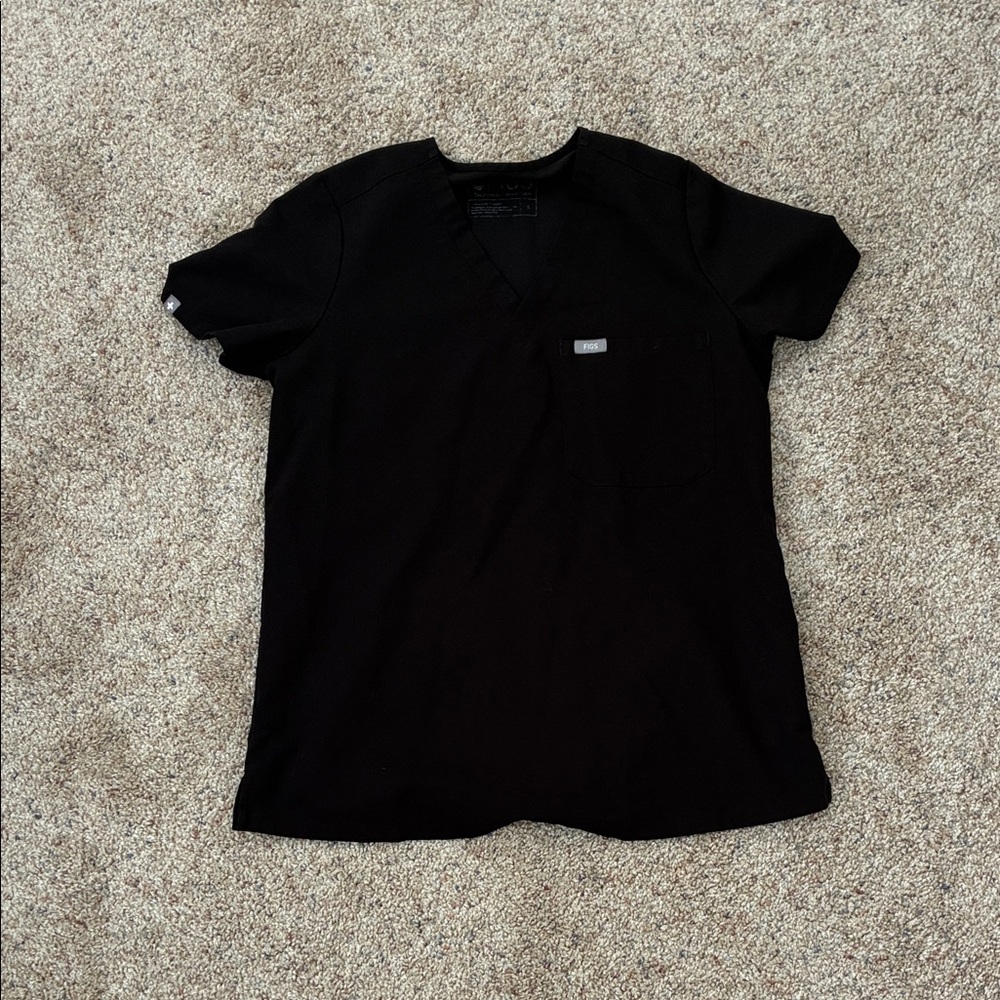 Figs Black Women's Top